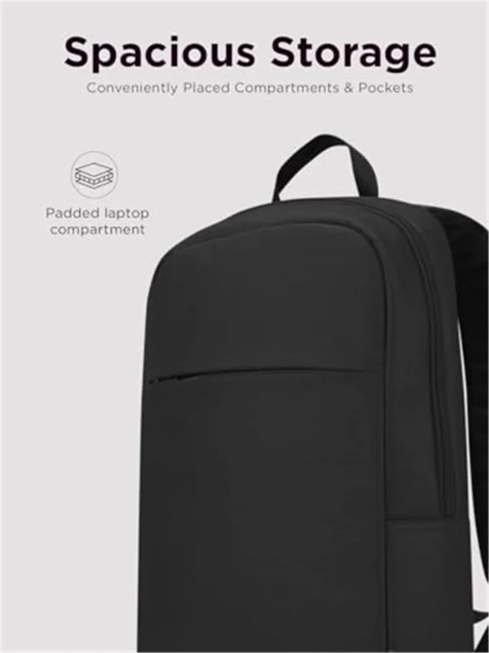 Laptop Backpack 15.6 Inch Water Resistant Travel College Work Business Bag Case